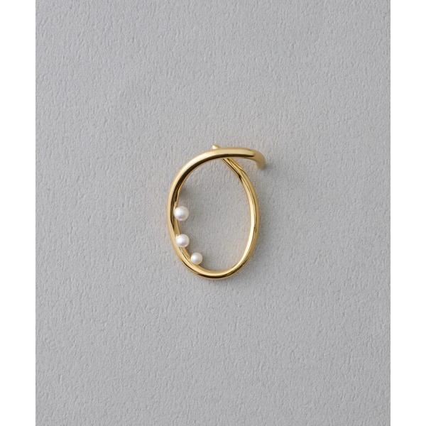 イヤーカフ 「シェイドカフ」 パール レディース