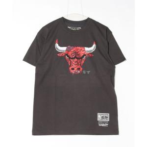 tシャツ 「Mitchell＆Ness」DECONSTRUCTED TEE CBU/シカゴ・ブルズ プリントTシャツ/メンズ メンズ レディース