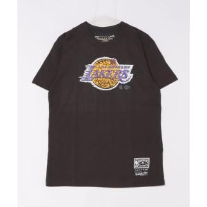 tシャツ 「Mitchell＆Ness」DECONSTRUCTED TEE LAL/ロサンゼルス・レイカーズ プリントTシャツ/メンズ