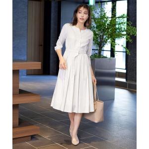 mizuiroind（ミズイロインド） ワンピース プリーツカラーワンピース