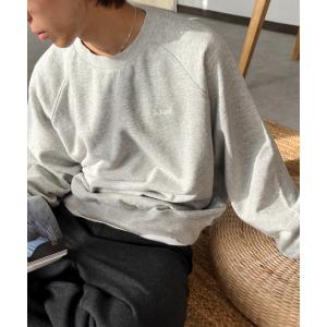 トレーナー スウェット ネップ裏毛BBロゴスウェット メンズ レディース