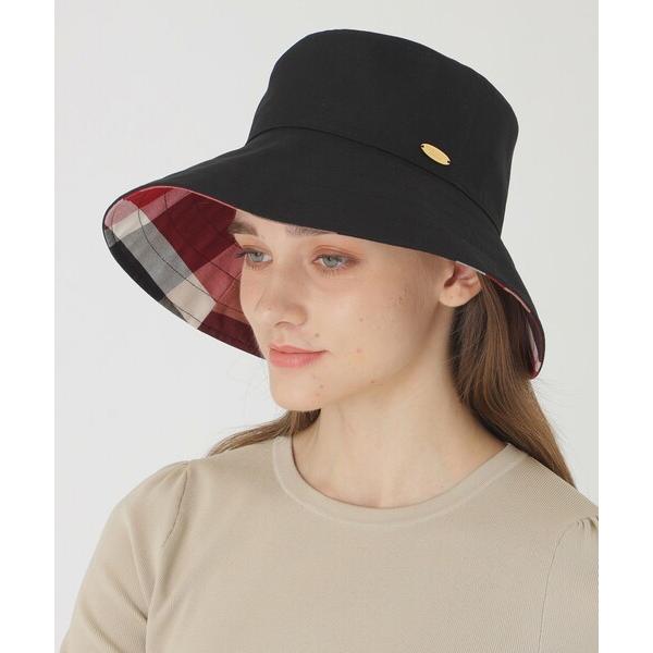 帽子 ハット ツバ広バケットハット レディース