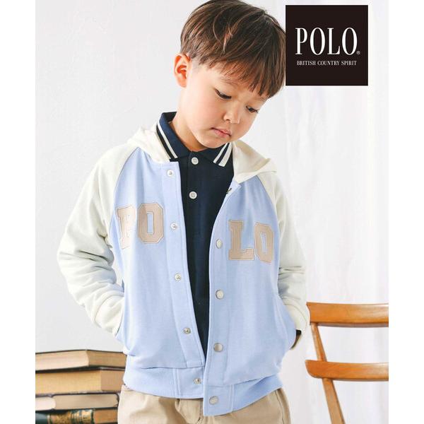 パーカー 「POLO BCS(ポロ・ビーシーエス)×SLAP SLIPコラボ」フード付きロゴ刺しゅう...