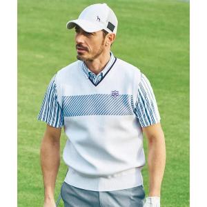 ベスト ジレ ウォッシャブルニットベスト メンズ