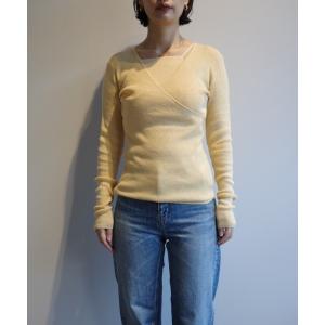 CLANE クラネ HOLE SWITCHING KNIT TOPS （BLACK） : ブランド公式 