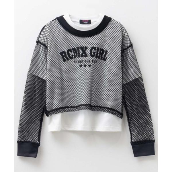 アンサンブル RICH MIX メッシュトップス ＋ プリントTシャツ セット アンサンブル キッズ...