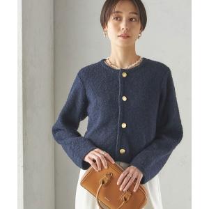 ICB（アイシービー） カーディガン コットンポリエステルスムース