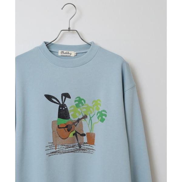 トレーナー スウェット SHABBY ギタープリントスェット unisex メンズ レディース