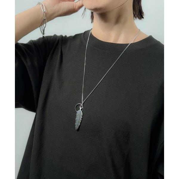 ネックレス 3-1C21 チェーンネックレス 羽根 フェザー 「LULKA-ルールカ-」 レディース...