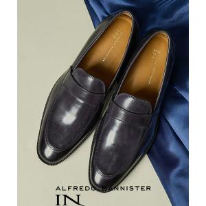 スリッポン 「WEB別注」セミスクエア ドレス ローファー メンズ