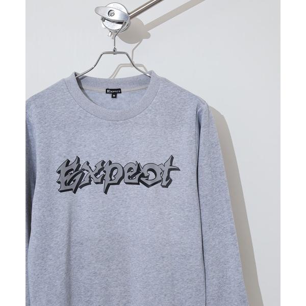 トレーナー スウェット 裏起毛 フロント ワイド ロゴ トレーナー メンズ レディース