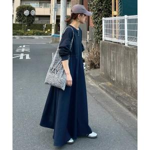 ワンピース 「CORNERS by KR」長袖スウェットドッキングワンピース