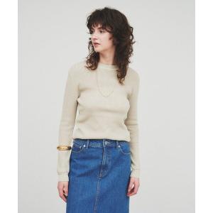 tシャツ 「手洗い可」 サーマルニットプルオーバー レディースの商品画像