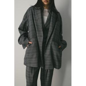 ルーズテーラードジャケット レディース