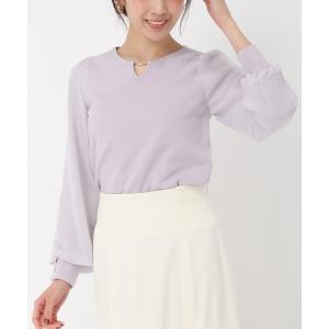 ニット セーター シフォン袖バー付きニット レディース｜ZOZOTOWN Yahoo!店