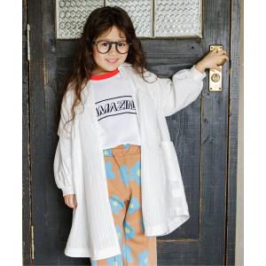 ワンピース 「ジュニア対応」シャツワンピース キッズ 子供服 女の子