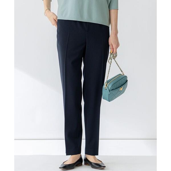 パンツ 「セットアップ対応/洗える」2WAYストレッチツイル ドロスト パンツ レディース