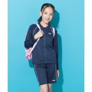 水着 「男女兼用」スクール水着 (長袖フルジップ...の商品画像