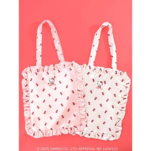 トートバッグ ハローキティ ブーケドゥローズ 大人キティ トートバッグ