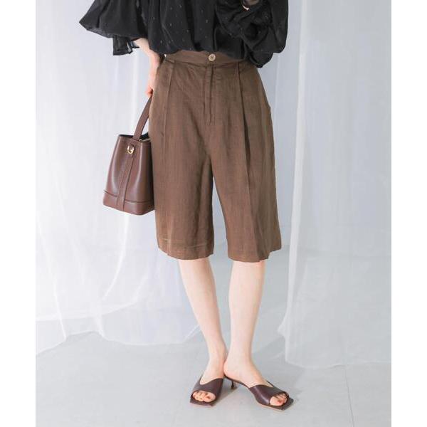 ハーフパンツ パンツ 短パン ラミーハーフパンツ レディース