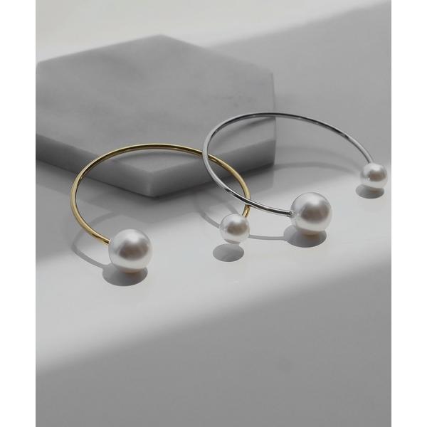 ブレスレット 金属アレルギー対応 パールブレスレット レディース