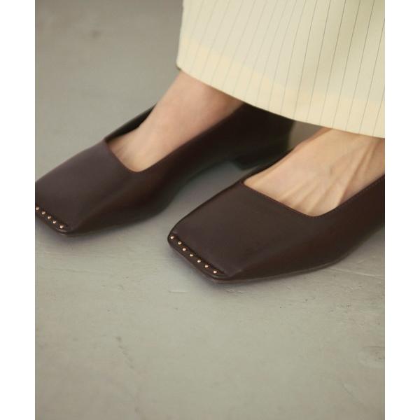 パンプス ankle chain square pumps/アンクルチェーンスクエアパンプス