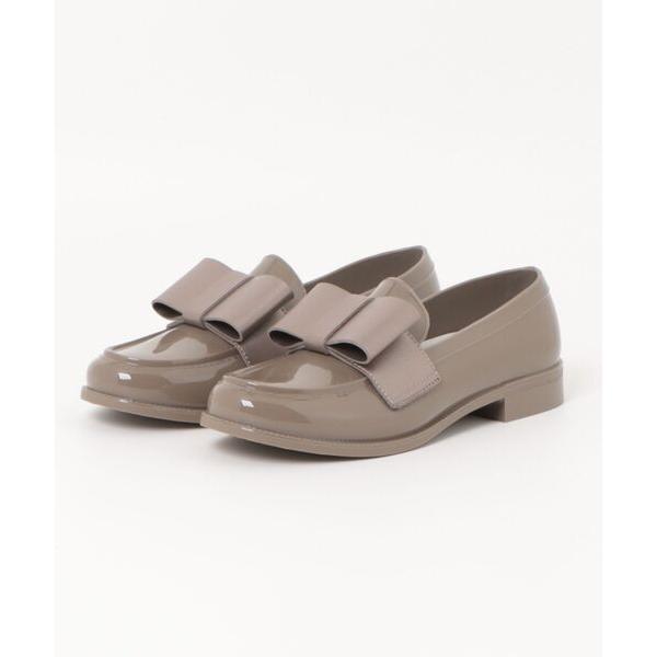 長靴 レインブーツ DECO (TEMPERATE/テンパレイト)　おおきめリボン レインローファー...