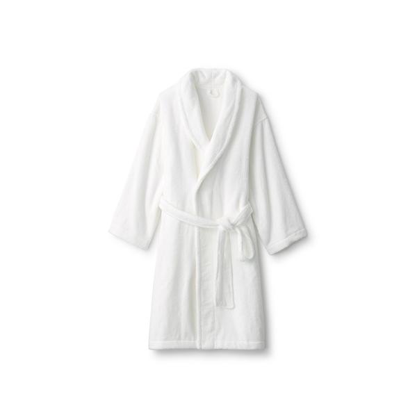 バス トイレ ふっくらパイルバスローブ　男女兼用Ｓ−Ｍ