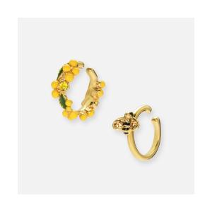 イヤーカフ ミモザ イヤーカフ ２点セット レディース