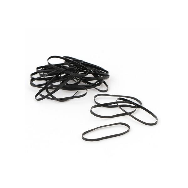 ヘアゴム フィットゴム・黒　約１．７ｇ（２３〜２５個入）