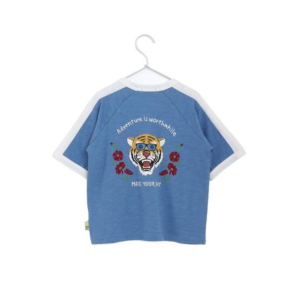 tシャツ トラスカジャン風半袖Tシャツ150.160cm キッズ 子供服 男の子 女の子