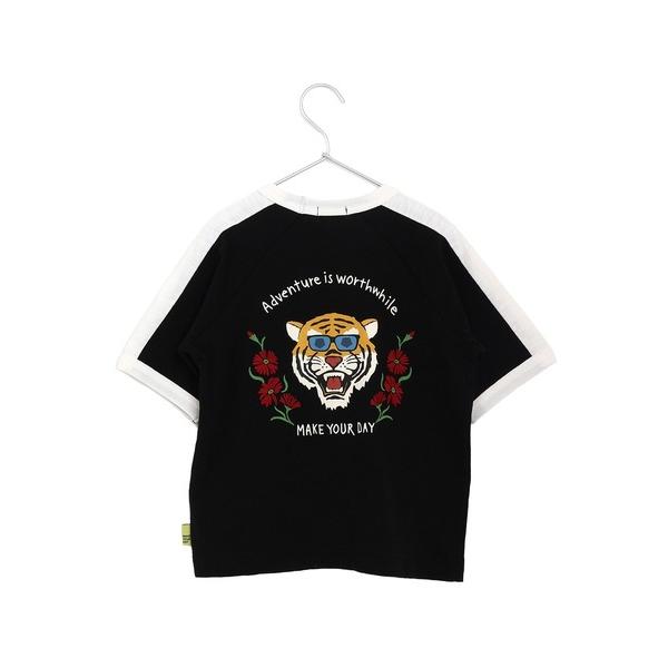 tシャツ トラスカジャン風半袖Tシャツパパサイズ メンズ