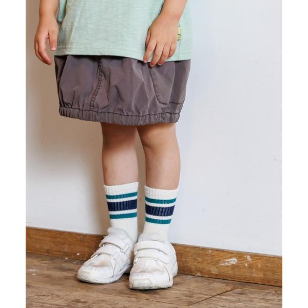 スカート ケミカルウォッシュカーゴスカート80〜140cm キッズ 子供服 女の子