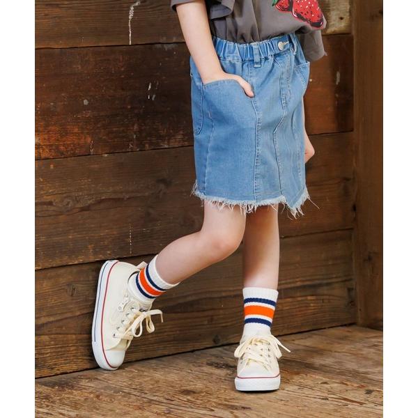 スカート リメイクデニムスカート80〜140cm キッズ 子供服 女の子