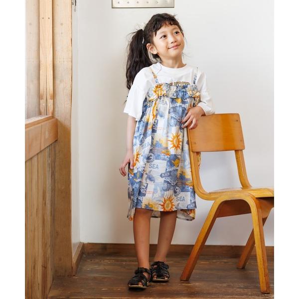 ジャンパースカート リゾートジャンパースカート80〜140cm キッズ 子供服 女の子