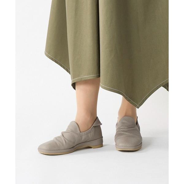 バレエシューズ パンプス パンチングフラットシューズ