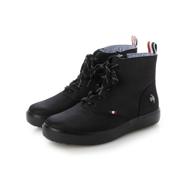 ブーツ 「レイン対応」ミッドカット厚底レインブーツ(LCS テルナ III MID R) レディース