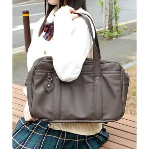 合皮バッグ〈一層式/ホイップベリー女神〉【スクール】【学生】【通学