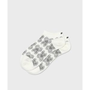 靴下 「WOMEN」ジャガードモノグラム ソックス レディース