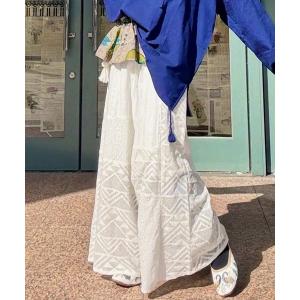ワイドパンツ パンツ 「チャイハネ」レリーアワイドパンツ レディース