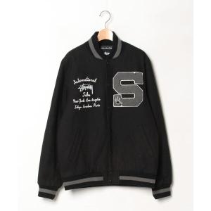 STUSSY（ステューシー） ジャケット メンズ Two Tone Wool Varsity
