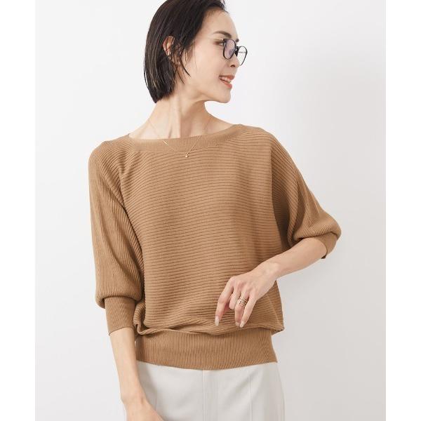 ニット セーター ホールガーメント(R)ドルマンスリーブニット（7分袖） レディース
