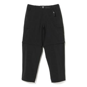 【H BEAUTY&YOUTH　エイチ】ダブルクロステーパードパンツ　ブラックS H BEAUTY＆YOUTH エイチ DRY DOUBLE CLOTH TAPERED PANTS ドライ