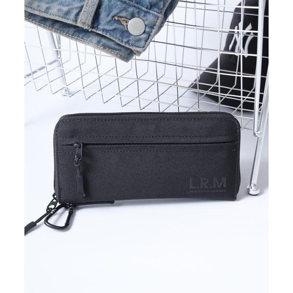 財布 L.R.M　隠しジップラウンド長財布 レディース メンズ