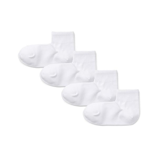 靴下 婦人　足なり直角　ショート丈靴下（４足組） レディース