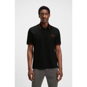 ポロシャツ Porsche x BOSS アクティブ コットンブレンド ポロシャツ メンズ