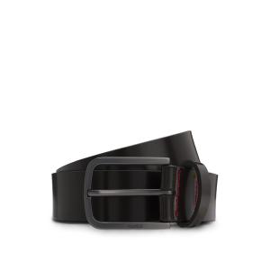 BVLGARI ブルガリ ベルト ブラック 黒 メンズ グレインカーフレザー