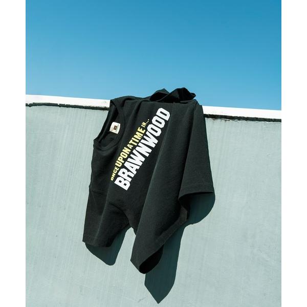 tシャツ 「別注」「BRAWN/ブラウン」ONCE UPON A TIME IN BRAWNWOOD...