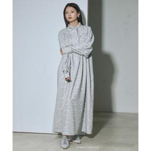 シャツワンピース 「Ezick×MUCHA」2WAYワンピース