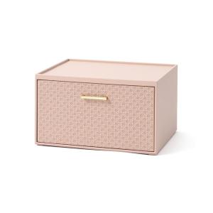 収納 エンボス スタッキングドロワー M ピンク｜ZOZOTOWN Yahoo!店